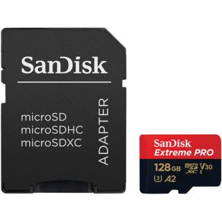 Карта памяти Sandisk microSDXC 128GB SDSQXCY-128G-GN6MA Extreme Pro ( + SD Adapter + Rescue Pro Deluxe)
Карта памяти Sandisk microSDXC 128GB SDSQXCY-128G-GN6MA Extreme Pro ( + SD Adapter + Rescue Pro Deluxe)