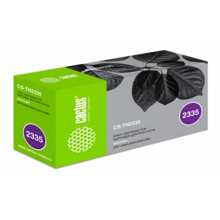 Расходный материал для печати Cactus CS-TN2335 черный
Расходный материал для печати Cactus CS-TN2335 черный