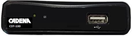 Цифровой тюнер Cadena CDT-100 
Цифровой тюнер Cadena CDT-100