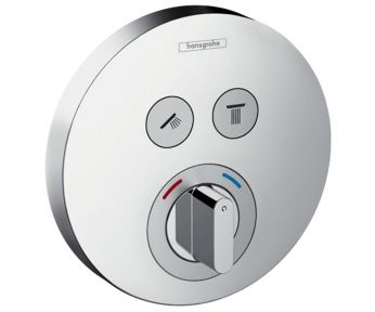 Смеситель для ванны Hansgrohe ShowerSelect S 15748000 (внешняя монтажная часть)
Смеситель для ванны Hansgrohe ShowerSelect S 15748000 (внешняя монтажная часть)