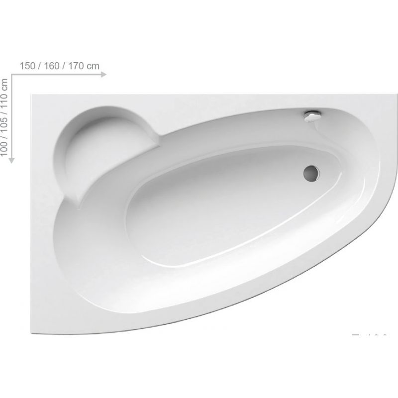 Ванна Ravak ASYMMETRIC 150х100см R белая (ножки CY44000000 отдельно) (C451000000)
Ванна Ravak ASYMMETRIC 150х100см R белая (ножки CY44000000 отдельно) (C451000000)