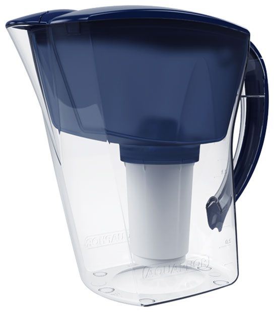 Фильтр-кувшин для воды Аквафор Аквамарин P81А5F синий кобальт 
Фильтр-кувшин для воды Аквафор Аквамарин P81А5F синий кобальт
