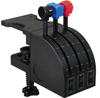 Геймпад Logitech G Flight Throttle Quadrant (блок рычагов для авиасимуляторов) (945-000015)
Геймпад Logitech G Flight Throttle Quadrant (блок рычагов для авиасимуляторов) (945-000015)
