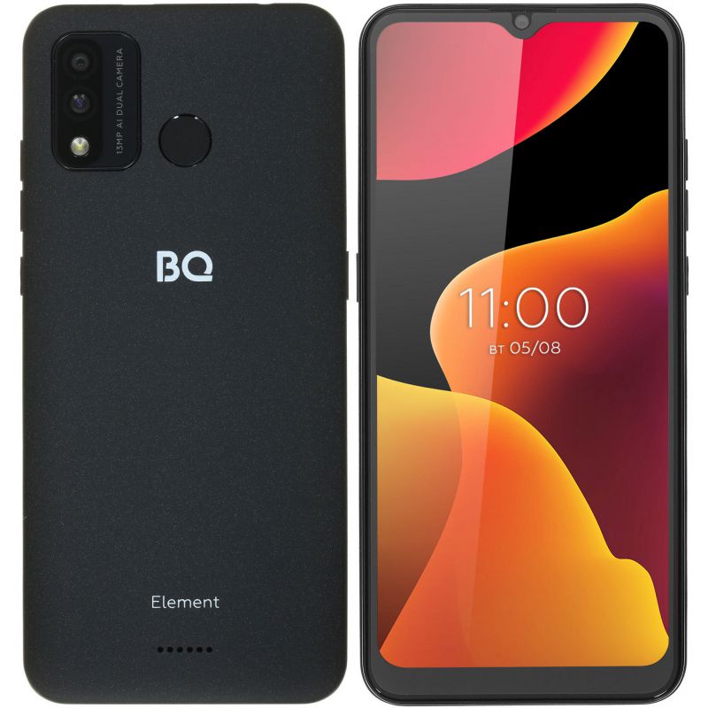 Телефон BQ 6645L Element черный графит
Телефон BQ 6645L Element черный графит