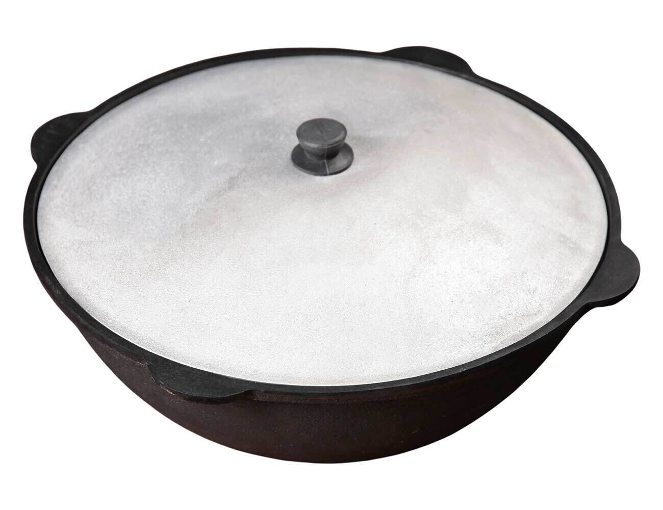 Казан Davr Metall 22 литра (круглое дно) с алюминиевой крышкой (КазУз22ЛК)
Казан Davr Metall 22 литра (круглое дно) с алюминиевой крышкой (КазУз22ЛК)