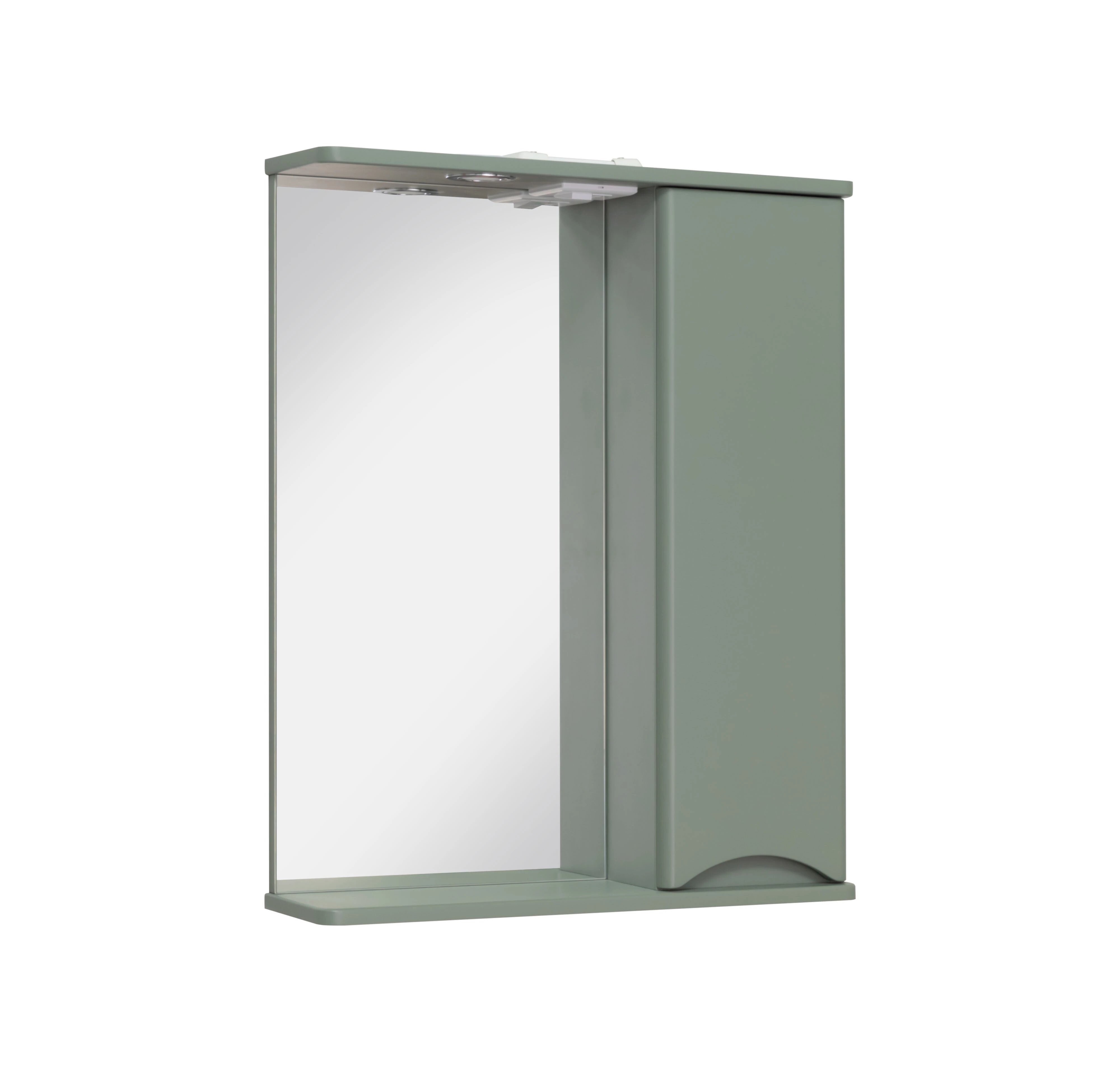 Шкаф с зеркалом Runo Афина 60 правый цемент (00-00001207)
Шкаф с зеркалом Runo Афина 60 правый цемент (00-00001207)