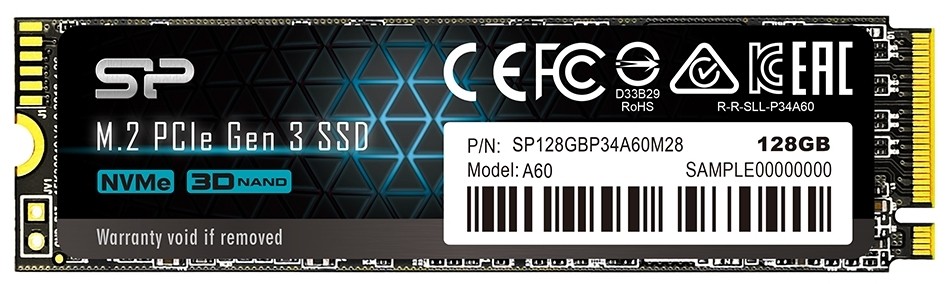SSD накопитель Silicon Power M-Series 128ГБ M.2 2280 (SP128GBP34A60M28)
SSD накопитель Silicon Power M-Series 128ГБ M.2 2280 (SP128GBP34A60M28)