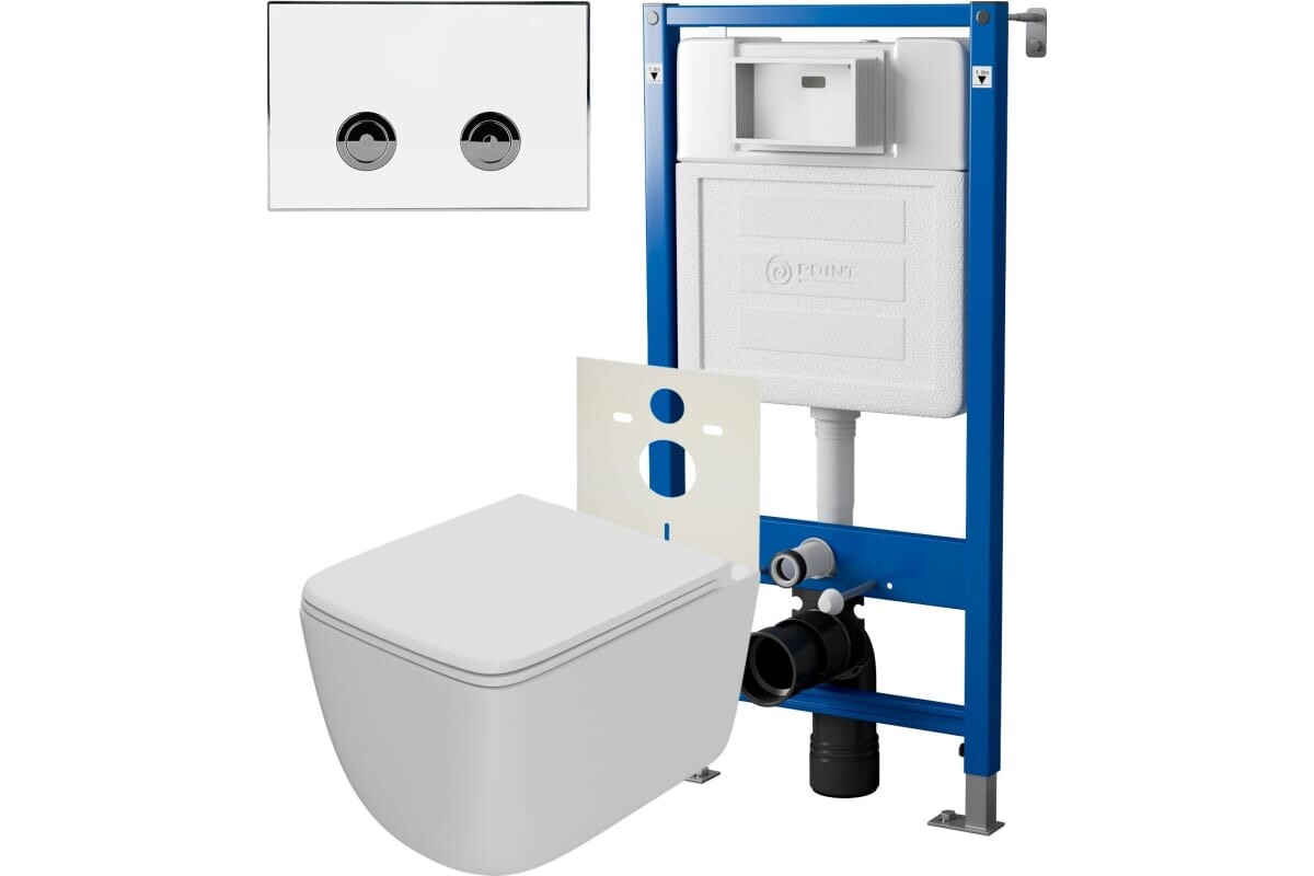 Комплект инсталляции Point PN48311WC (Элемент П PN45121 +Клавиша бел/хром PN44071WC +Унитаз Меркурий PN41831WM)
Комплект инсталляции Point PN48311WC (Элемент П PN45121 +Клавиша бел/хром PN44071WC +Унитаз Меркурий PN41831WM)