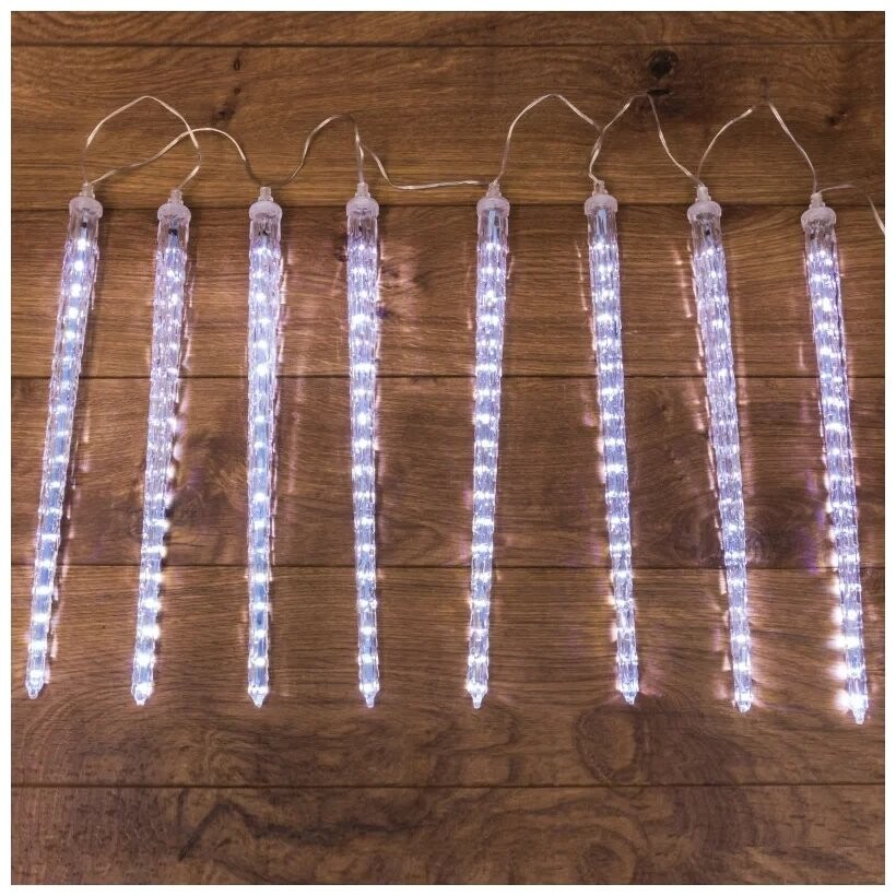 Гирлянда Neon Night Тающие сосульки 8х50см 300LED, цвет свечения белый (256-415)
Гирлянда Neon Night Тающие сосульки 8х50см 300LED, цвет свечения белый (256-415)