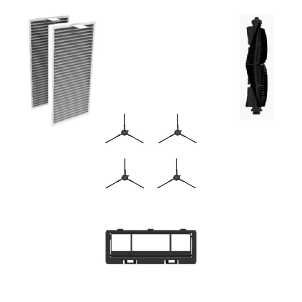 Дополнительная принадлежность для пылесоса TCL Replacement kit Комплект аксессуаров для SWEEVA 6000/6500 (основная щетка-1шт, боковая щетка-4шт, фильтр-2шт, крышка основной щетки-1шт)
Дополнительная принадлежность для пылесоса TCL Replacement kit Комплект аксессуаров для SWEEVA 6000/6500 (основная щетка-1шт, боковая щетка-4шт, фильтр-2шт, крышка основной щетки-1шт)
