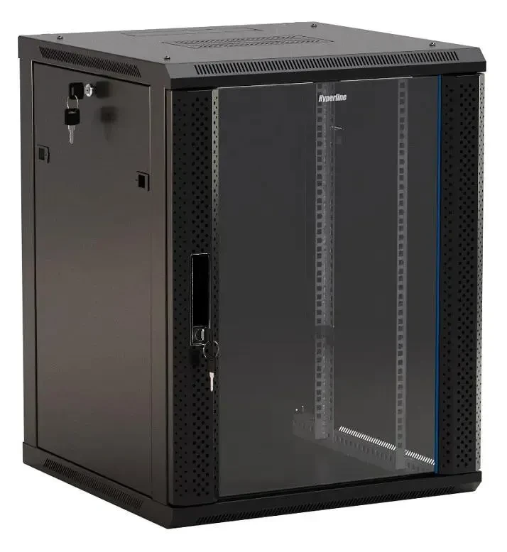 Коммутационный шкаф Hyperline TWB-1866-GP-RAL9004 настенный, стеклянная передняя дверь, 18U, 600x908x600мм
Коммутационный шкаф Hyperline TWB-1866-GP-RAL9004 настенный, стеклянная передняя дверь, 18U, 600x908x600мм
