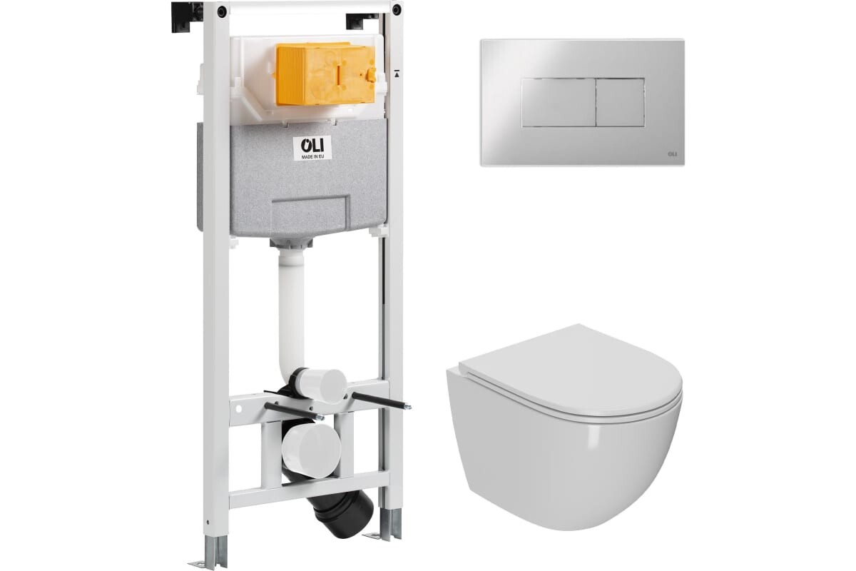 Комплект инсталляции OLI 879235pKA00+PN41041 (Сет: OLI 120 ECO Sanitarblock pneumatic+Панель KARISMA, хр. гл. + Унитаз Point Афина PN41041)
Комплект инсталляции OLI 879235pKA00+PN41041 (Сет: OLI 120 ECO Sanitarblock pneumatic+Панель KARISMA, хр. гл. + Унитаз Point Афина PN41041)
