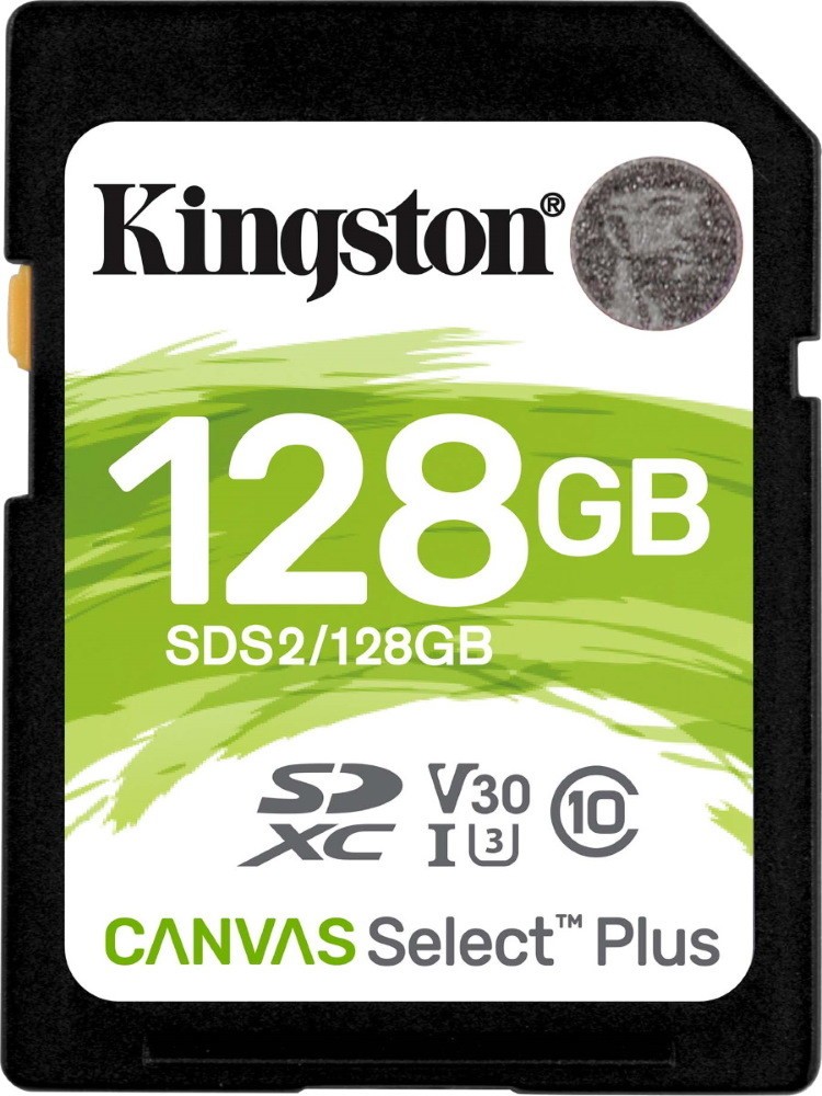 Карта памяти Kingston Canvas Select Plus SDXC 128Gb Class10 SDS2/128GB w/o adapter
Карта памяти Kingston Canvas Select Plus SDXC 128Gb Class10 SDS2/128GB w/o adapter