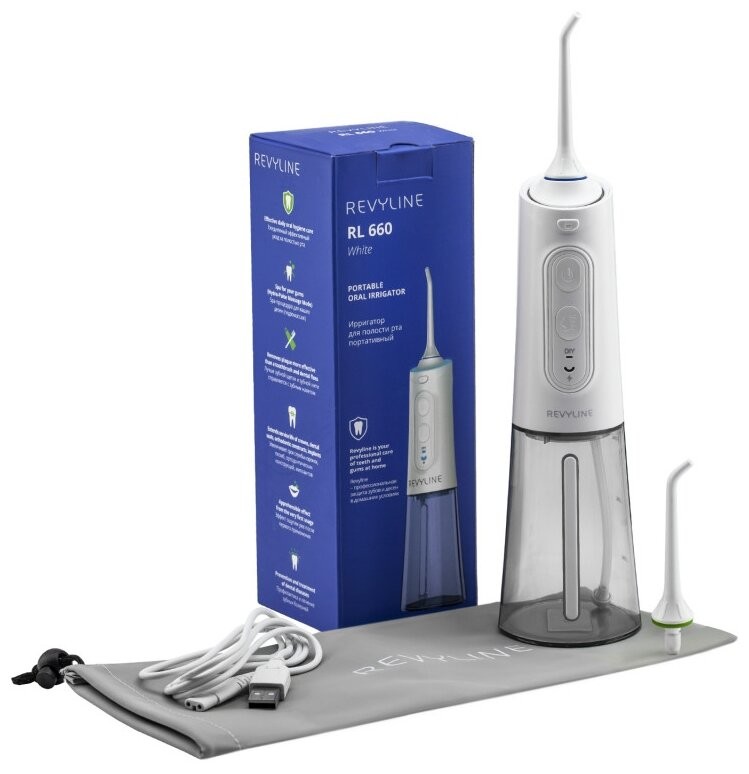 Ирригатор Revyline RL 660 белый 
Ирригатор Revyline RL 660 белый
