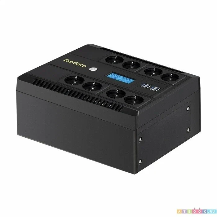 Источник бесперебойного питания EXEGATE NEO Smart LHB-1000.LCD.AVR.8SH.CH.USB (EX293858RUS)
Источник бесперебойного питания EXEGATE NEO Smart LHB-1000.LCD.AVR.8SH.CH.USB (EX293858RUS)