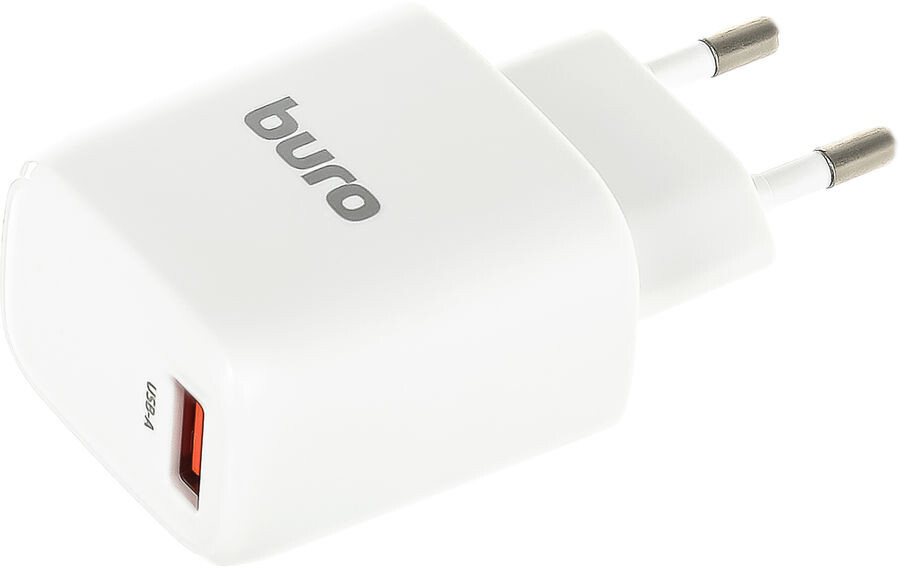 Сетевое зарядное устройство Buro BUWG1 3A QC универсальное белый (BUWG18P100WH)
Сетевое зарядное устройство Buro BUWG1 3A QC универсальное белый (BUWG18P100WH)