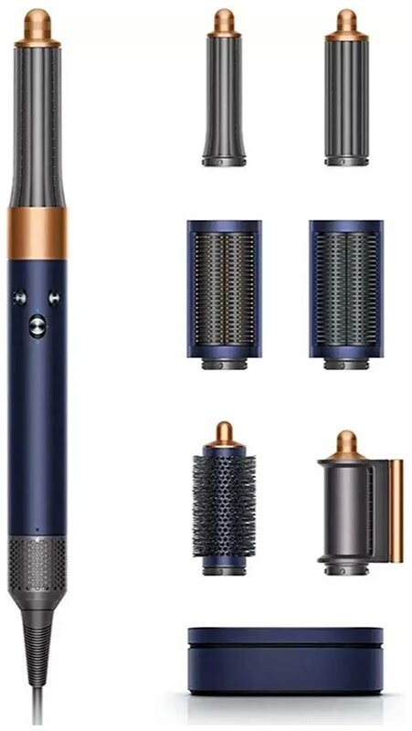 Прибор для укладки волос Dyson AirWrap Complete Long HS05 DBBC Dark blue and blue/Copper (426110-01)
Прибор для укладки волос Dyson AirWrap Complete Long HS05 DBBC Dark blue and blue/Copper (426110-01)