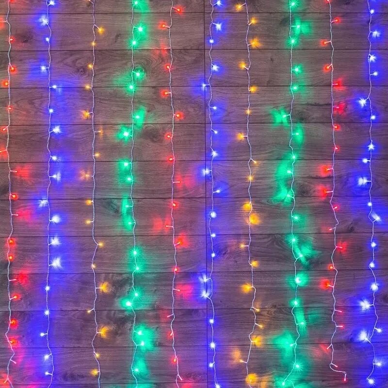 Гирлянда Neon-Night Дождь (занавес) 1,5x1м, прозрачный ПВХ, 96LED мультиколор (235-029)
Гирлянда Neon-Night Дождь (занавес) 1,5x1м, прозрачный ПВХ, 96LED мультиколор (235-029)