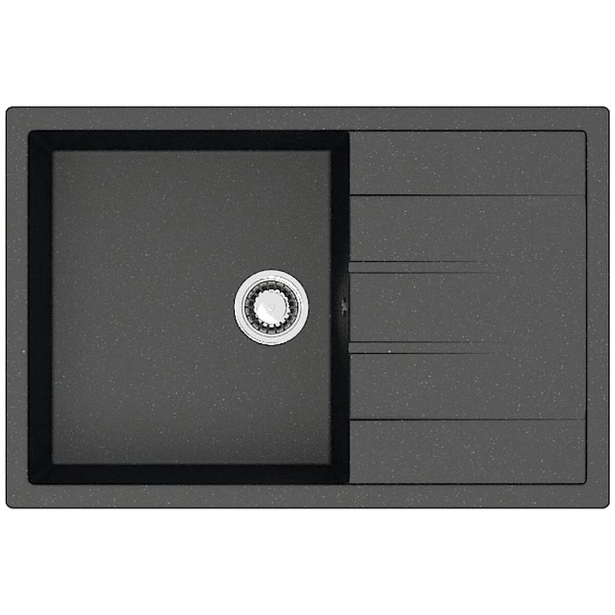 Кухонная мойка Azario Vision Черная (75x50,5x21,8) сифон+герметик (CS00078339) 
Кухонная мойка Azario Vision Черная (75x50,5x21,8) сифон+герметик (CS00078339)