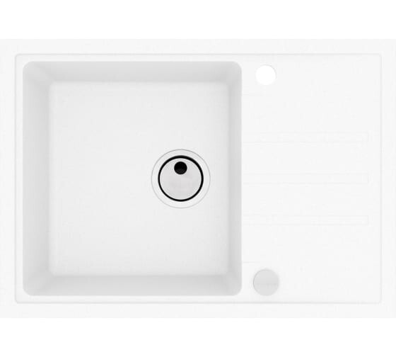 Кухонная мойка Alveus Granital Intermezzo 40 Arctic-G11 680х480х200 с сифоном, белая (1144965)
Кухонная мойка Alveus Granital Intermezzo 40 Arctic-G11 680х480х200 с сифоном, белая (1144965)