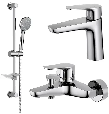 Смеситель для ванны Aquatek БЕТТА AQ1130CR (Set 3в1 AQ1110CR+AQ1140CR+AQ2013CR)
Смеситель для ванны Aquatek БЕТТА AQ1130CR (Set 3в1 AQ1110CR+AQ1140CR+AQ2013CR)