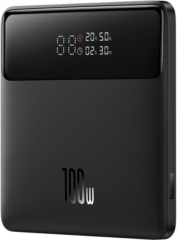 Внешний аккумулятор Baseus Blade Power Digital Display Fast Charging 20000mAh 100W Black (PPBL000301)
Внешний аккумулятор Baseus Blade Power Digital Display Fast Charging 20000mAh 100W Black (PPBL000301)