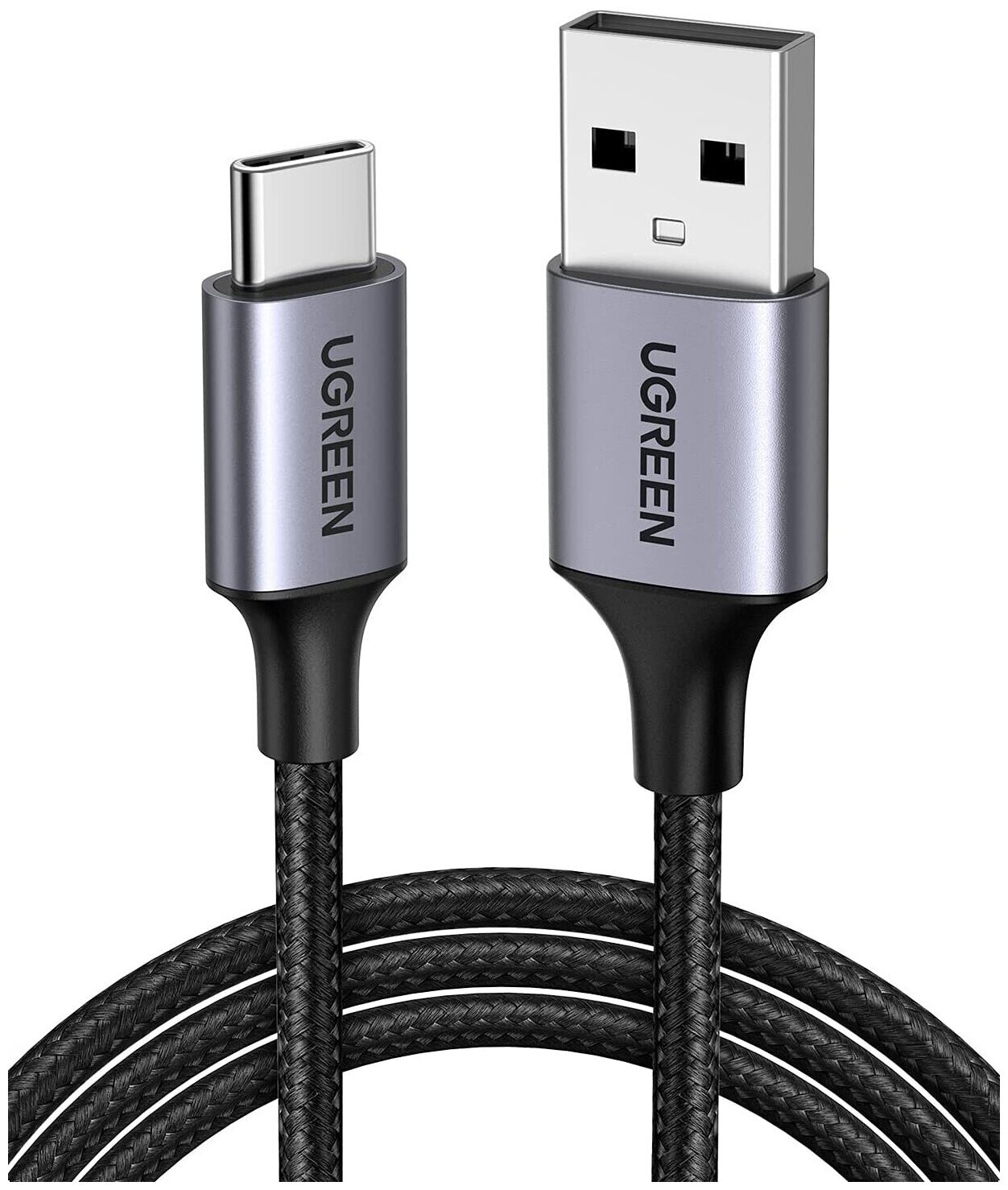 Кабель UGREEN USB-C Male to USB 2.0 Male Cable Aluminum Braid 3m US288 Space Gray (60408)
Кабель UGREEN USB-C Male to USB 2.0 Male Cable Aluminum Braid 3m US288 Space Gray (60408)