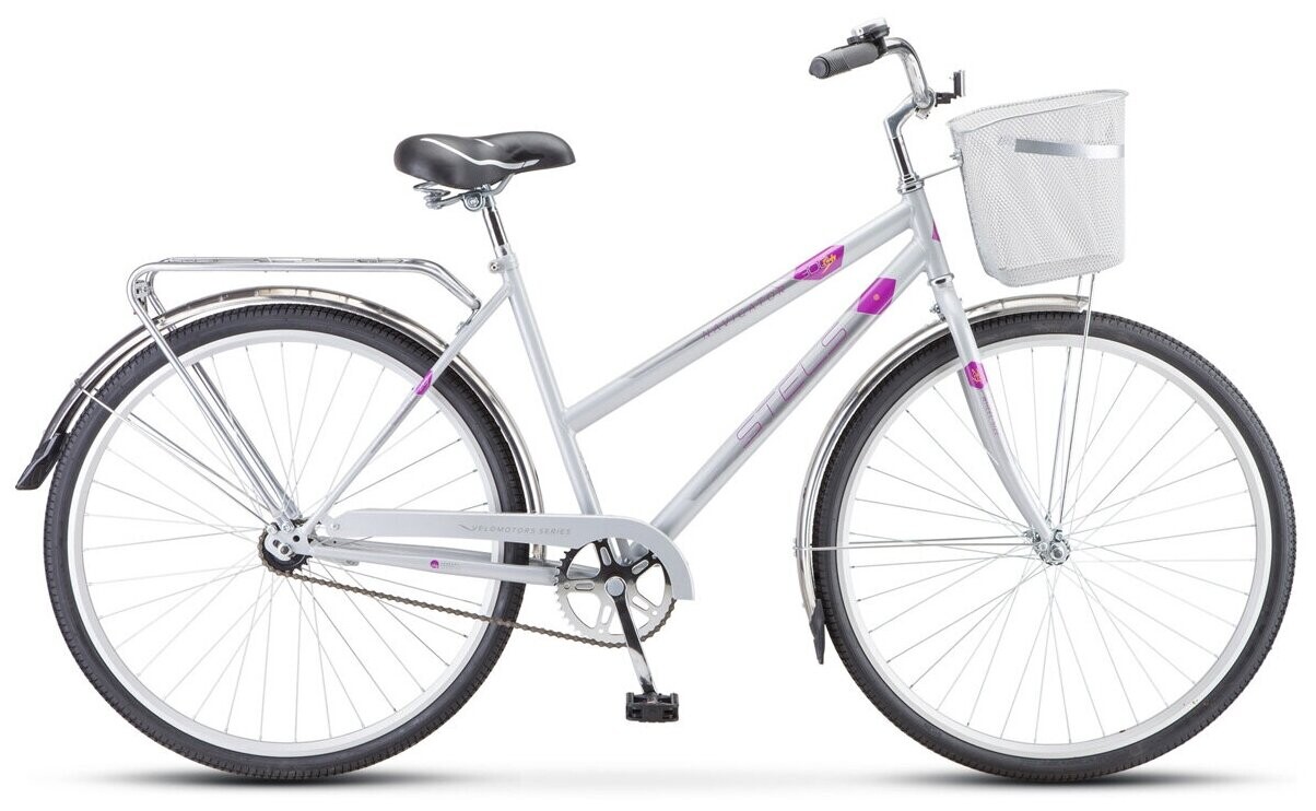 Велосипед взрослый STELS Navigator-300 Lady 28 Z010 Серебристый +корзина (LU085342 LU091384 20)
Велосипед взрослый STELS Navigator-300 Lady 28 Z010 Серебристый +корзина (LU085342 LU091384 20)
