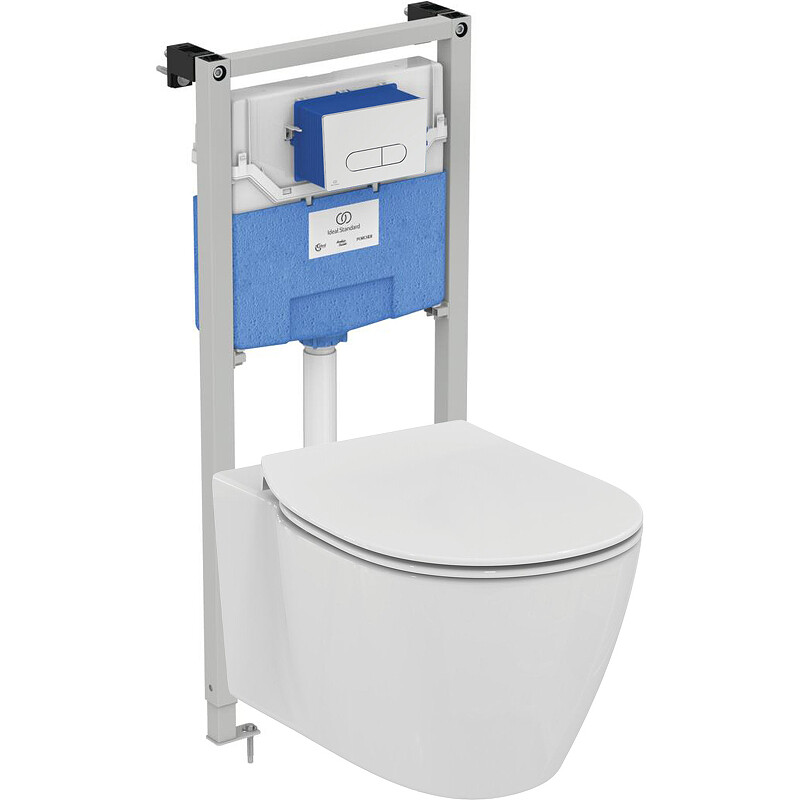 Комплект инсталляции Ideal Standard R030701 CЕТ (E047901 Подвесной унитаз, E772401 сидение, R020467 инсталляция, R0115AA панель смыва)
Комплект инсталляции Ideal Standard R030701 CЕТ (E047901 Подвесной унитаз, E772401 сидение, R020467 инсталляция, R0115AA панель смыва)