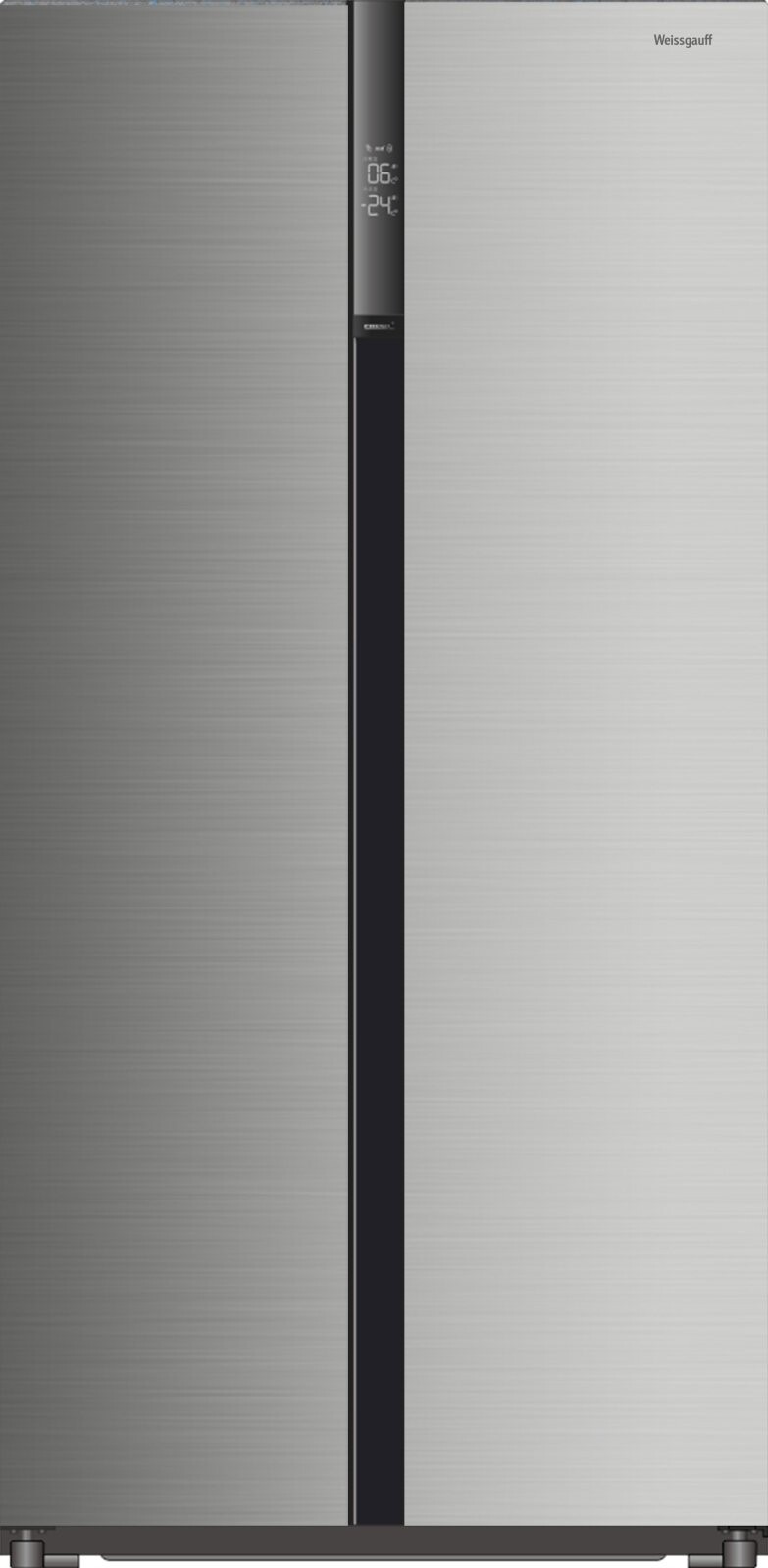 Холодильник Side by Side Weissgauff WSBS 590 NoFrost Inverter Premium Inox Glass
Холодильник Side by Side Weissgauff WSBS 590 NoFrost Inverter Premium Inox Glass