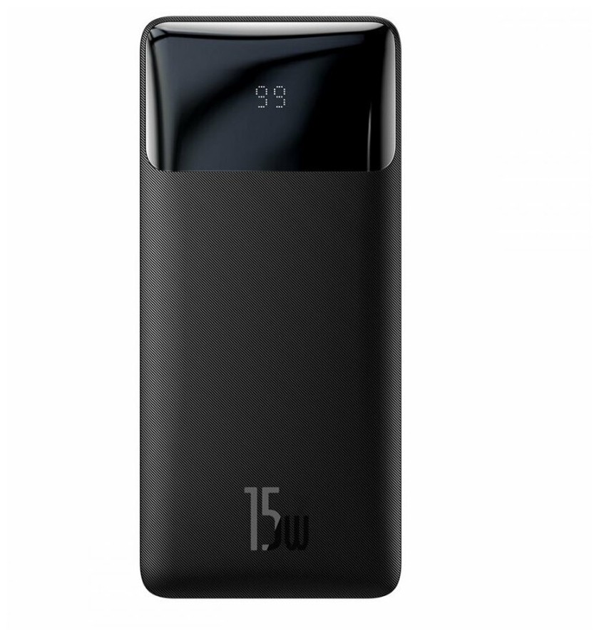 Внешний аккумулятор Baseus Bipow Digital Display Power bank 10000mAh 15W Black (PPDML-I01)
Внешний аккумулятор Baseus Bipow Digital Display Power bank 10000mAh 15W Black (PPDML-I01)