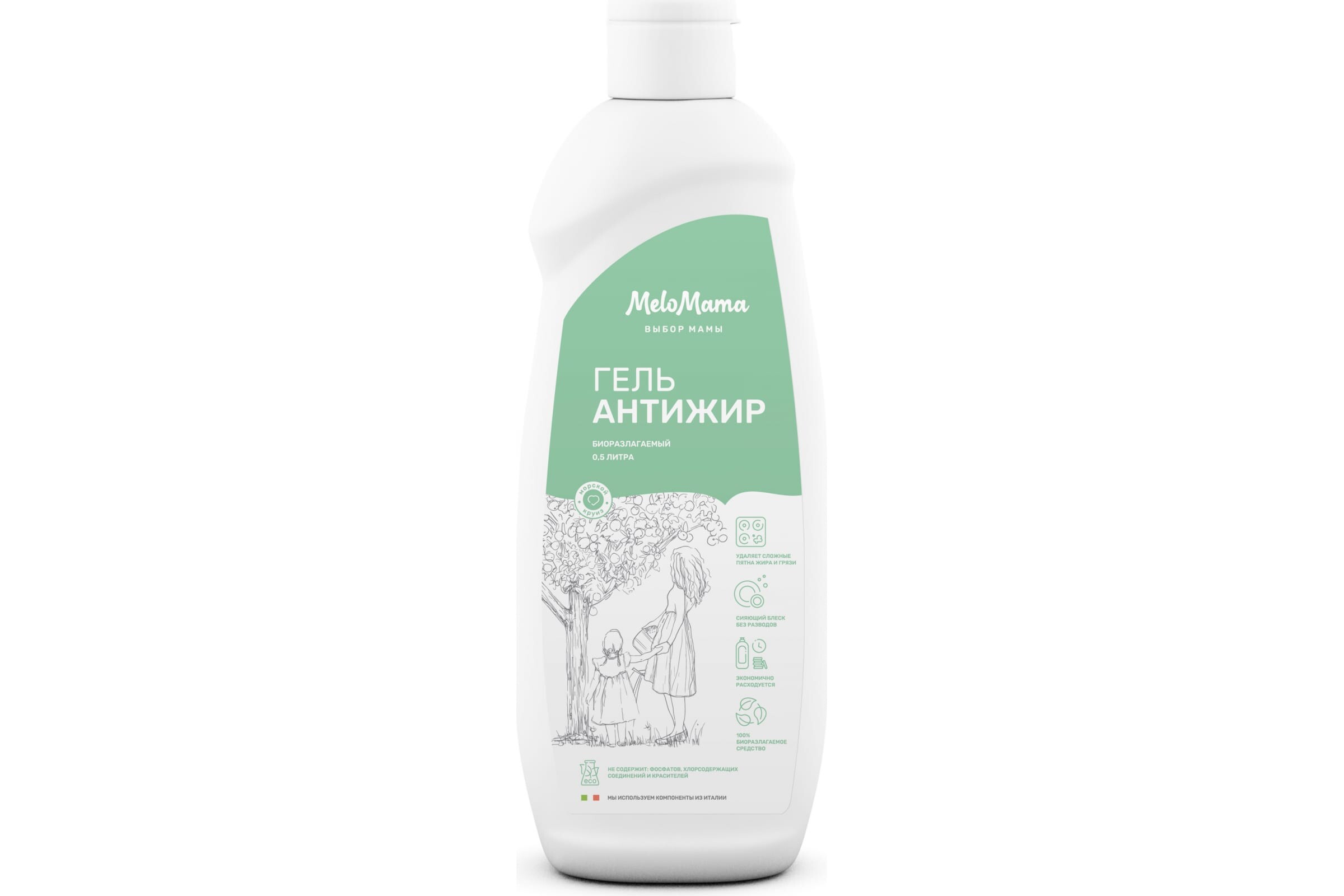 Средство для ухода за техникой MeloMama Морской круиз Гель-антижир 0,5л (76961)
Средство для ухода за техникой MeloMama Морской круиз Гель-антижир 0,5л (76961)