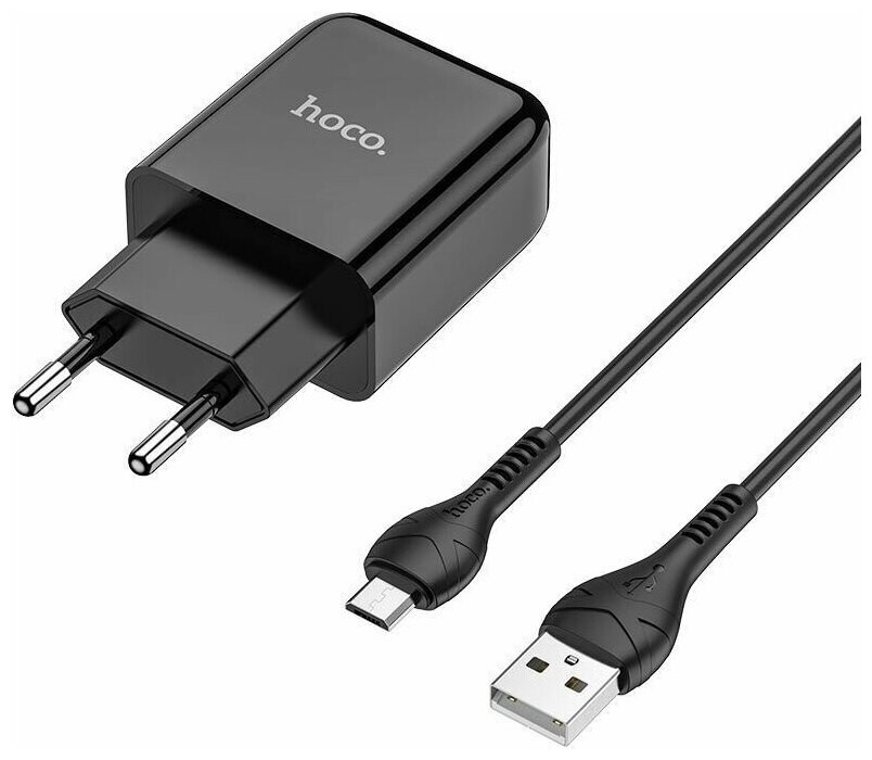Сетевое зарядное устройство Hoco N2 1USB 2.1A MICRO USB 1м черный (6931474728845)
Сетевое зарядное устройство Hoco N2 1USB 2.1A MICRO USB 1м черный (6931474728845)