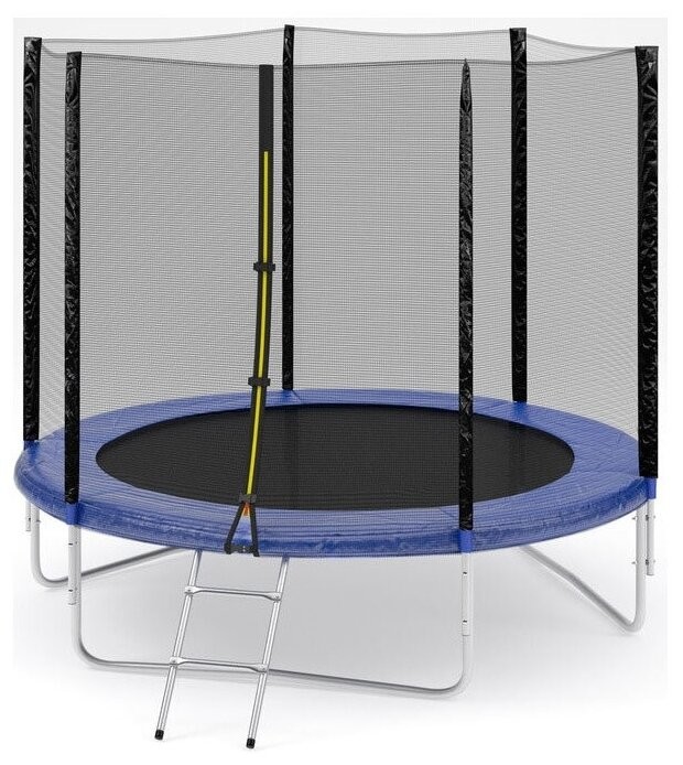 Батут Fitness Trampoline 8ft Standart (3 опоры) с защитной сеткой и лестницей S8-3
Батут Fitness Trampoline 8ft Standart (3 опоры) с защитной сеткой и лестницей S8-3