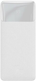 Внешний аккумулятор Baseus Bipow Digital Display 20000mAh 15W White (PPDML-J02)
Внешний аккумулятор Baseus Bipow Digital Display 20000mAh 15W White (PPDML-J02)