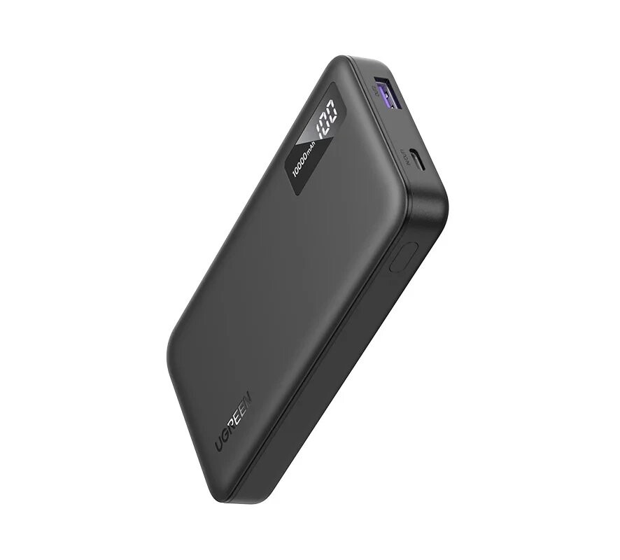Внешний аккумулятор Ugreen PB311 10000mAh Mini Quick Charging 20W черный (25742)
Внешний аккумулятор Ugreen PB311 10000mAh Mini Quick Charging 20W черный (25742)
