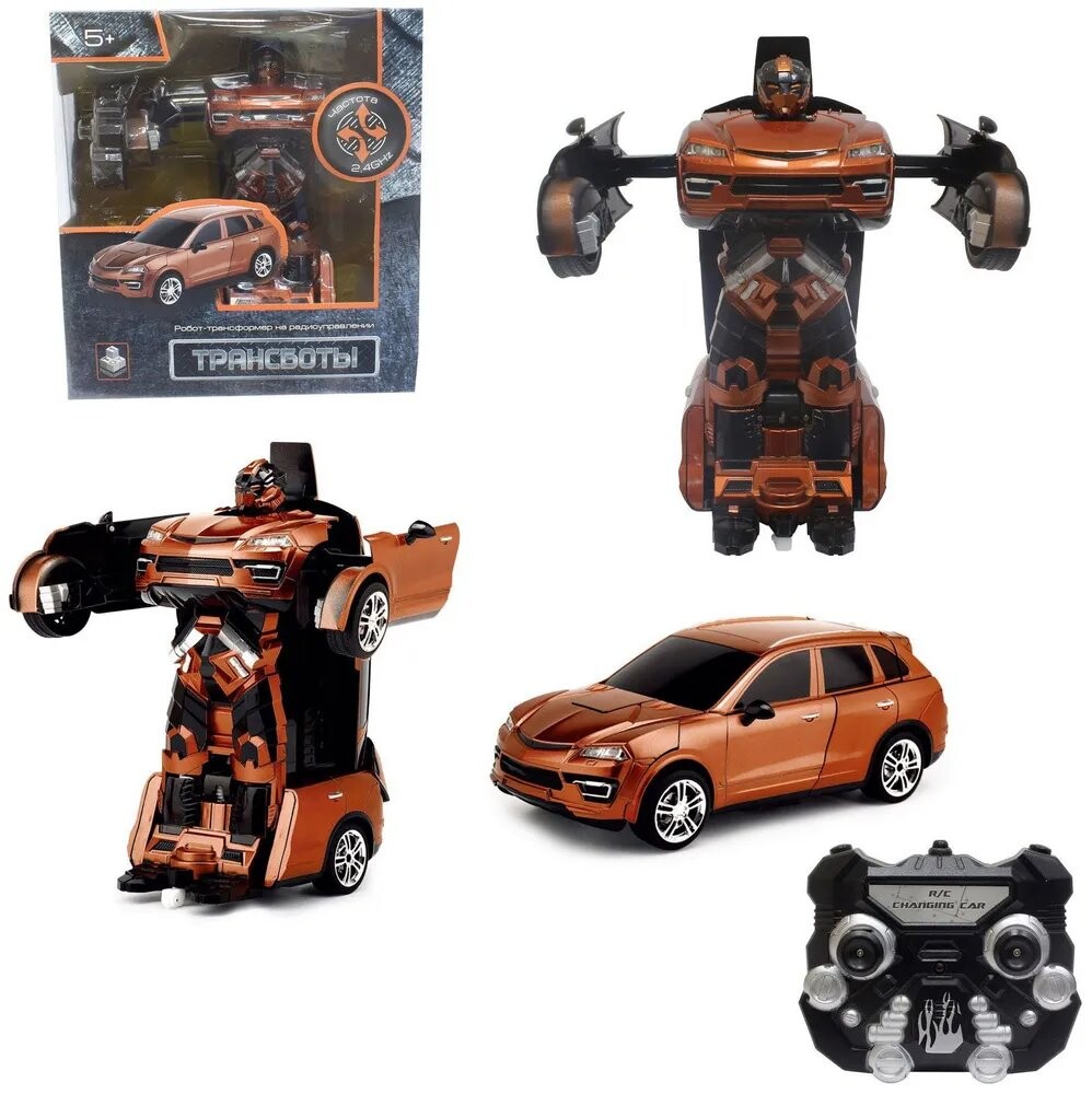 Игрушка на радиоуправлении 1 TOY Робот трансформирующийся в машину 30см оранжевый (Т10859)
Игрушка на радиоуправлении 1 TOY Робот трансформирующийся в машину 30см оранжевый (Т10859)