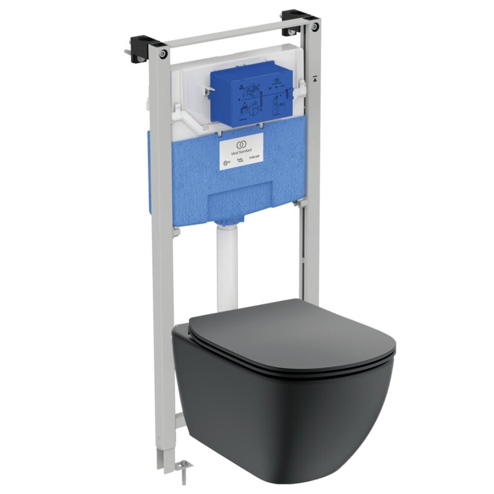 Комплект инсталляции Ideal Standard СЕТ TESI T3868V3 Silk Black (унитаз T0079V3+сидение T3527V3+инсталляция R020467)
Комплект инсталляции Ideal Standard СЕТ TESI T3868V3 Silk Black (унитаз T0079V3+сидение T3527V3+инсталляция R020467)
