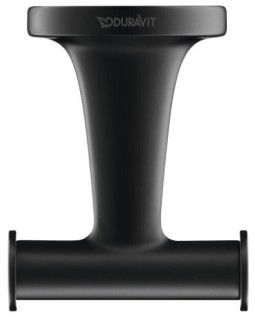 Аксессуар для ванной Duravit Starck T 0099304600 чёрный матовый Двойной крючок
Аксессуар для ванной Duravit Starck T 0099304600 чёрный матовый Двойной крючок