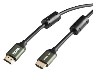 Кабель Buro HDMI (m)-HDMI (m) 3м феррит.кольца Позолоченные контакты черный (BHP-HDMI-2.1-3G)
Кабель Buro HDMI (m)-HDMI (m) 3м феррит.кольца Позолоченные контакты черный (BHP-HDMI-2.1-3G)