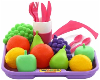 Игровой набор Полесье Набор продуктов N2 с посудкой и подносом (21 элемент) (46970)
Игровой набор Полесье Набор продуктов N2 с посудкой и подносом (21 элемент) (46970)