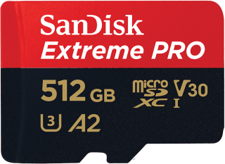 Карта памяти Sandisk Extreme Pro microSDXC 512Gb SDSQXCZ-512G-GN6MA (+адаптер)
Карта памяти Sandisk Extreme Pro microSDXC 512Gb SDSQXCZ-512G-GN6MA (+адаптер)