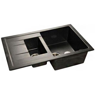 

Кухонная мойка GranFest Quadro GF-Q775KL черный (308)