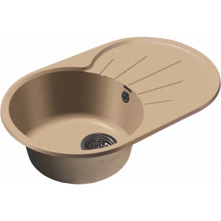 

Кухонная мойка GranFest Rondo GF-R750L песочный (302)