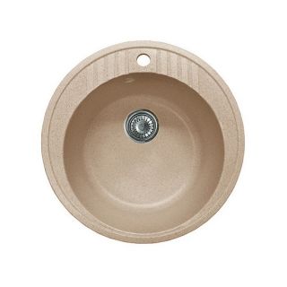 

Кухонная мойка GranFest Rondo GF-R520 песочный (302)
