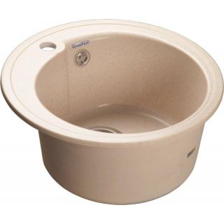 

Кухонная мойка GranFest Rondo GF-R450 бежевый (328)