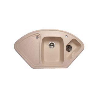 

Кухонная мойка GranFest Corner GF-C1040E песочный (302)