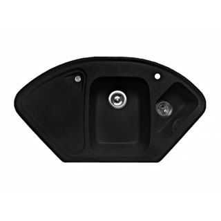 

Кухонная мойка GranFest Corner GF-C1040E черный (308)