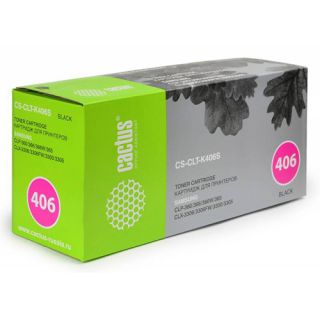 

Расходный материал для печати Cactus CS-CLT-K406S черный