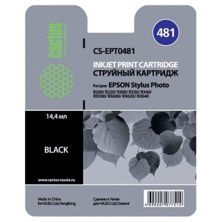 

Расходный материал для печати Cactus CS-EPT0481 черный